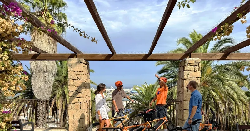 E-Bike-Tour zum Kastell von Montjuïc und zu Aussichtspunkten