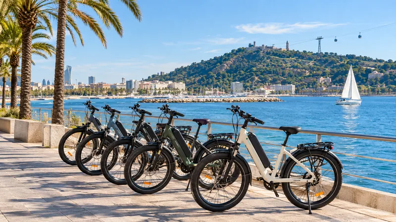 E-Bike, Seilbahn von Montjuïc und Bootsfahrt